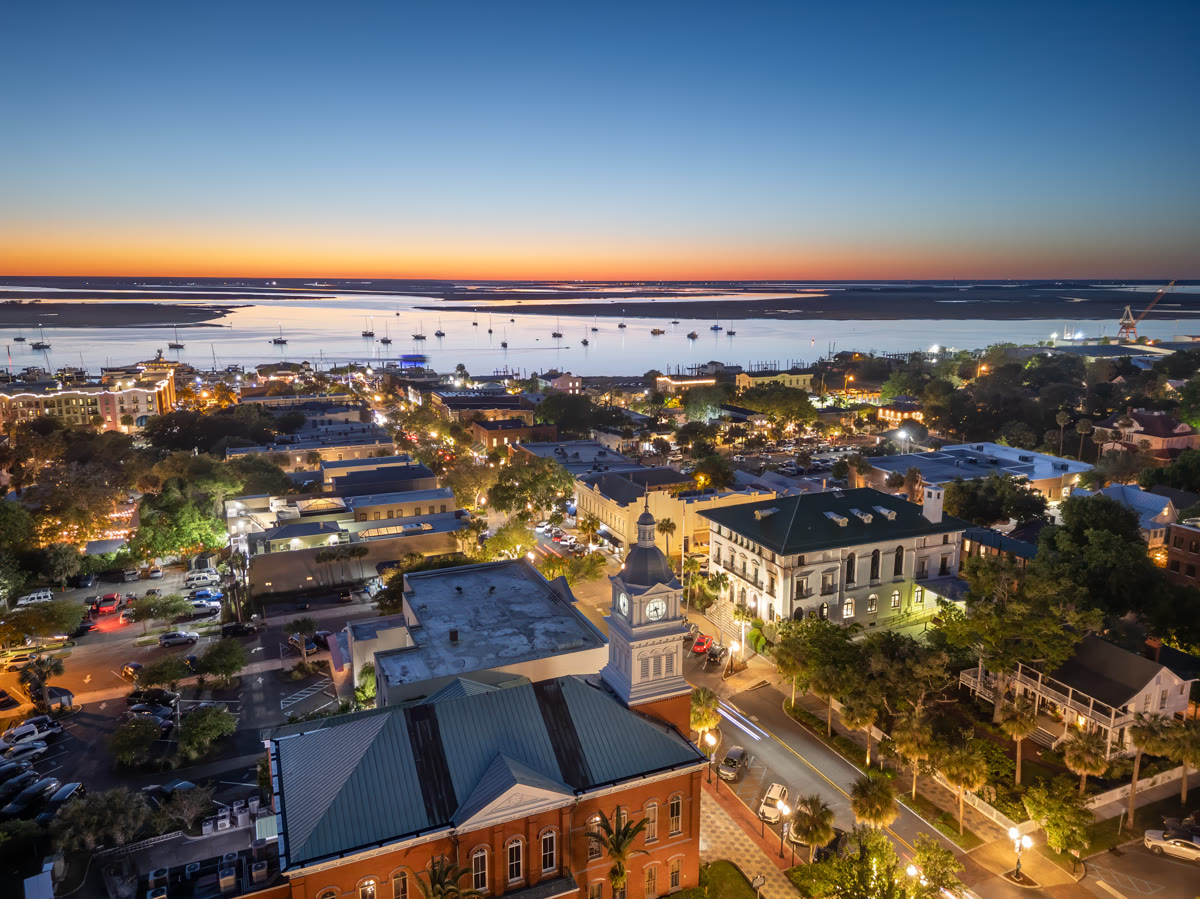 Historic walking tour of Fernandina Beach